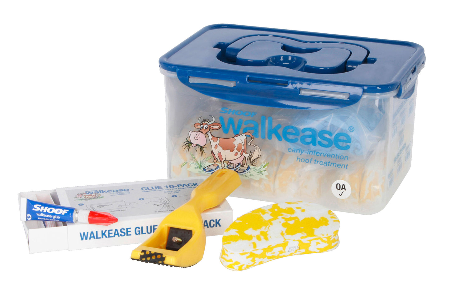 WALKEASE za nego parkljev M komplet za 10x - rumena