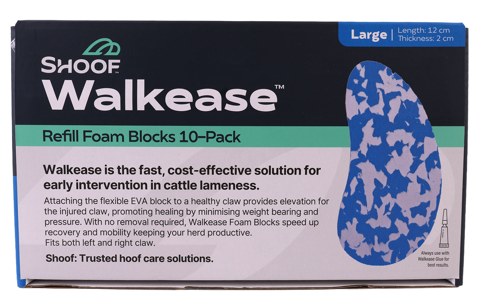WALKEASE - podkvica EVA L (10 kos)