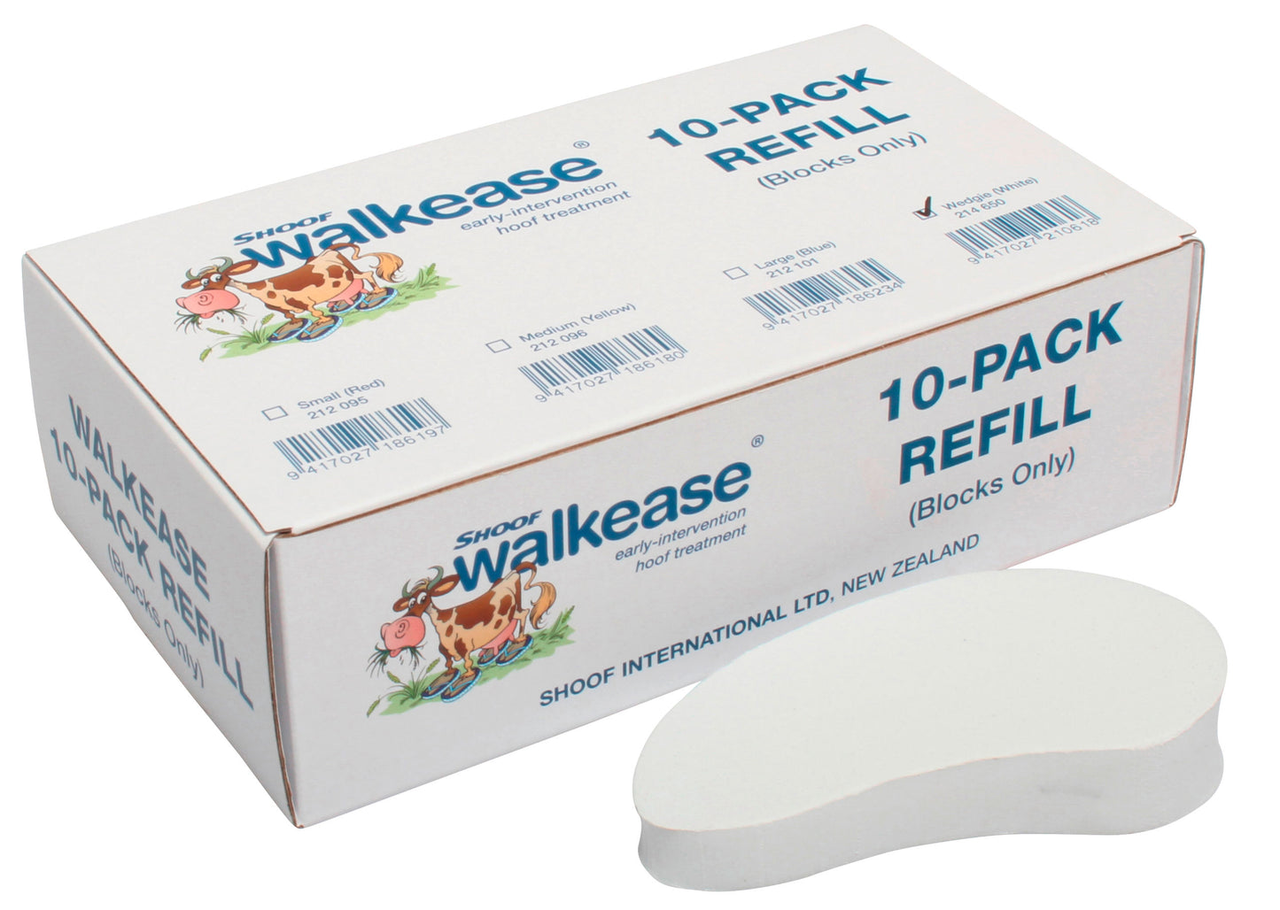 WALKEASE - podkvica Wedgy velika poševna (10 kos)