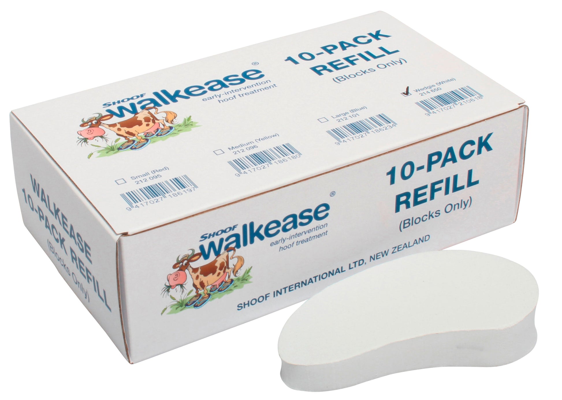 WALKEASE - podkvica Wedgy velika poševna (10 kos)