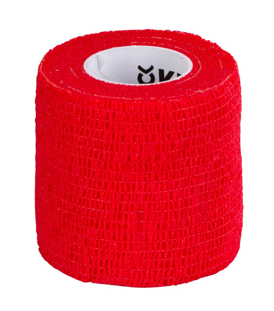 EquiLastic samolepilna Povoj, širine 5 cm, rdeč