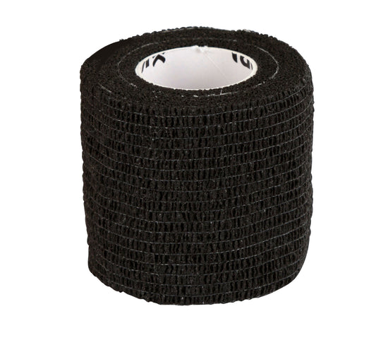 EquiLastic samolepilna Povoj, širine 5 cm, črn