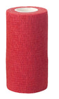 EquiLastic samolepilna Povoj, širine 10 cm, rdeč
