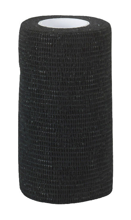 EquiLastic samolepilna Povoj, širine 10 cm, črn