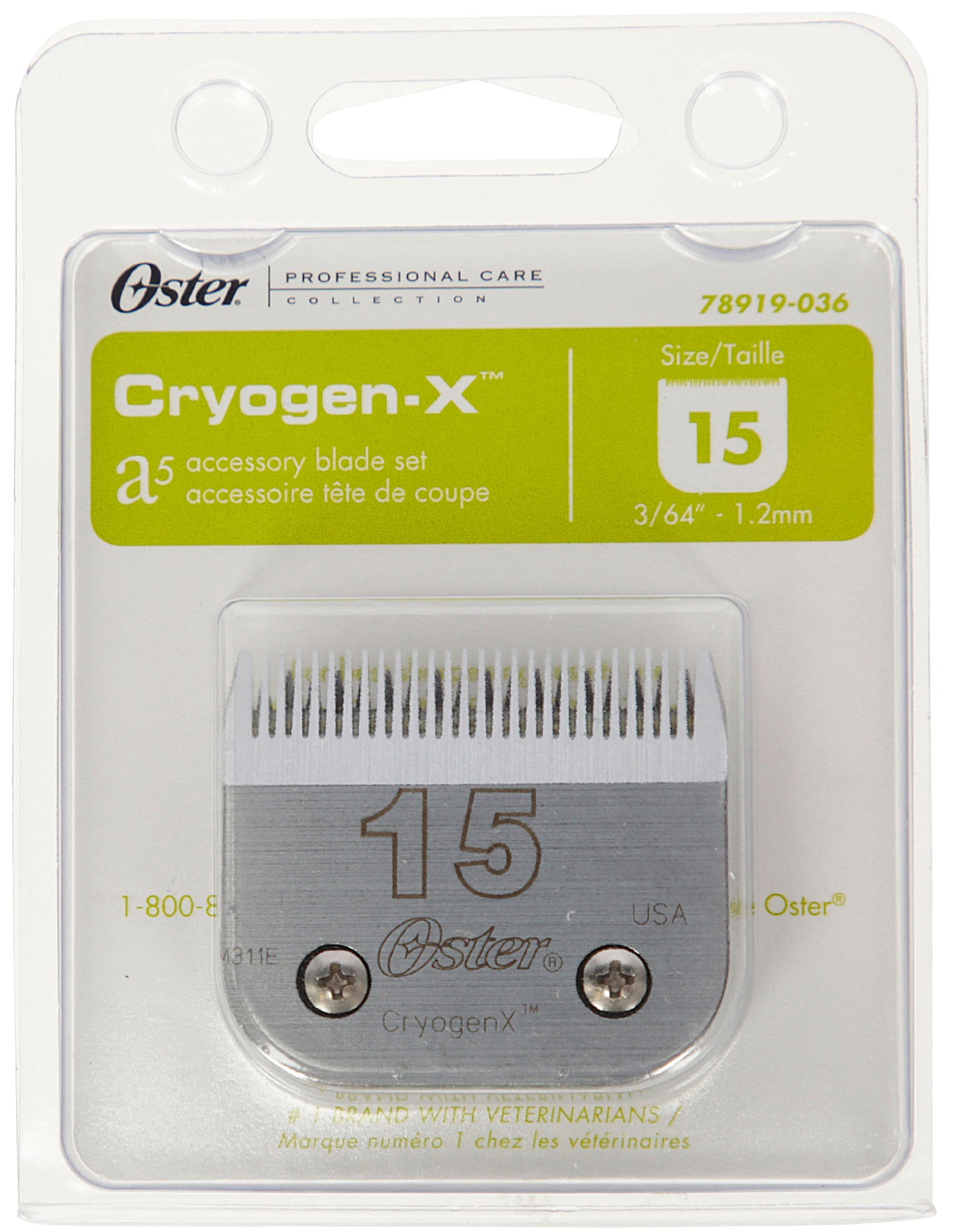 NOŽ za Oster Golden A5 15 - 1,2mm