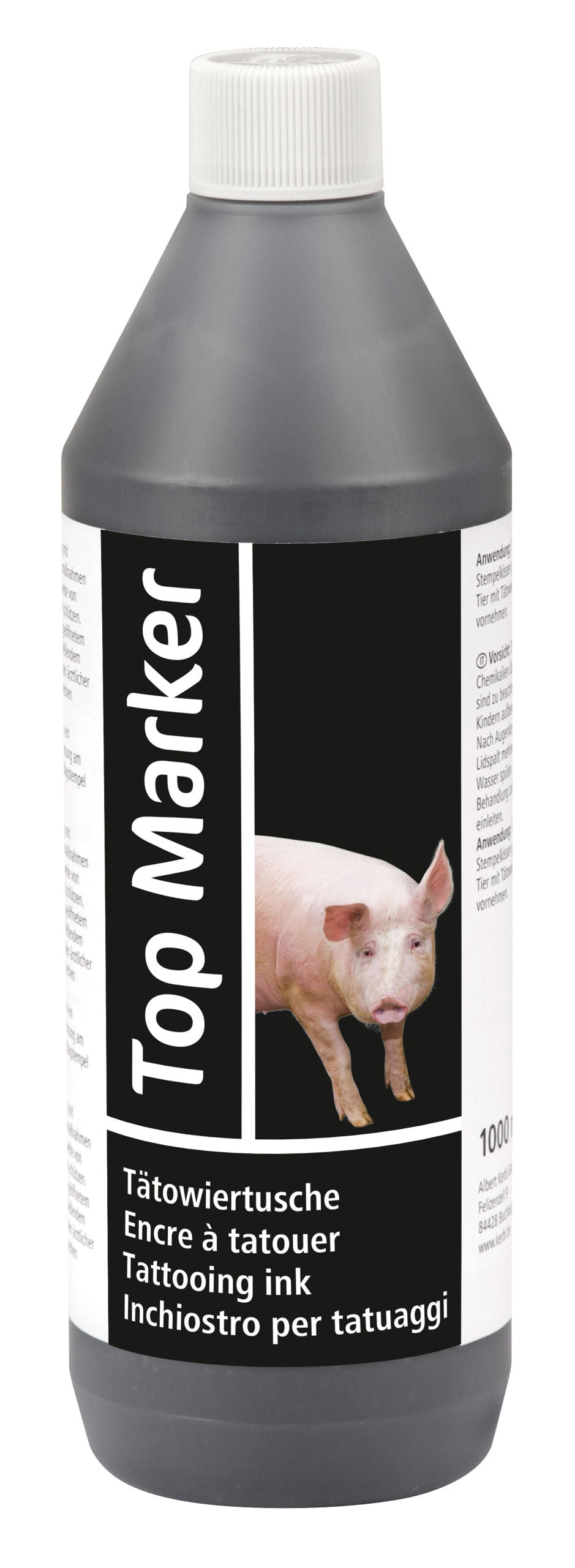 BARVA tetovirna TopMarker crna 1l