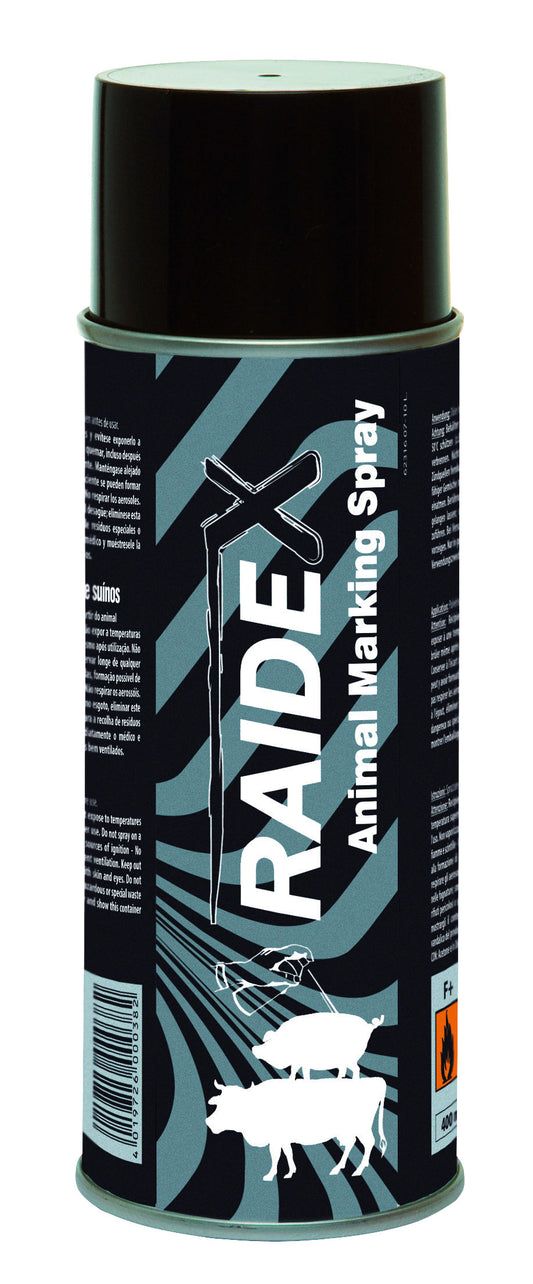 SPREJ za oznacevanje RAIDEX 400ml - crn