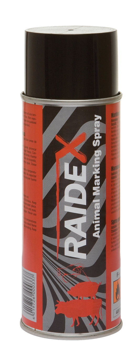SPREJ za oznacevanje RAIDEX 400ml - rdec