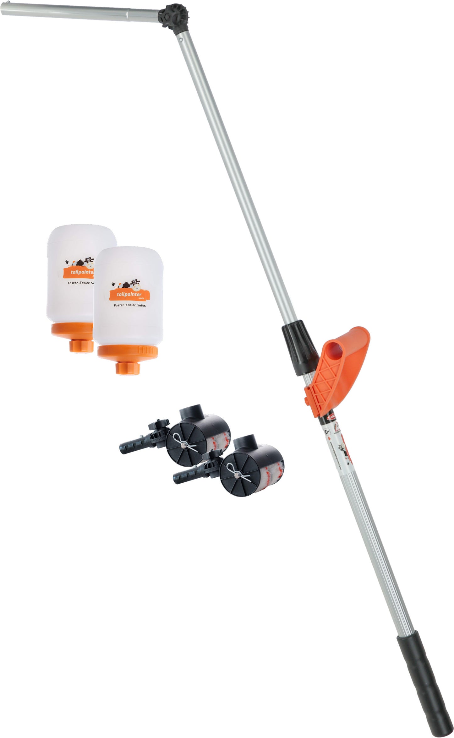Aplikator Tailpainter DUO 2x posoda za barvo, 2x glava z