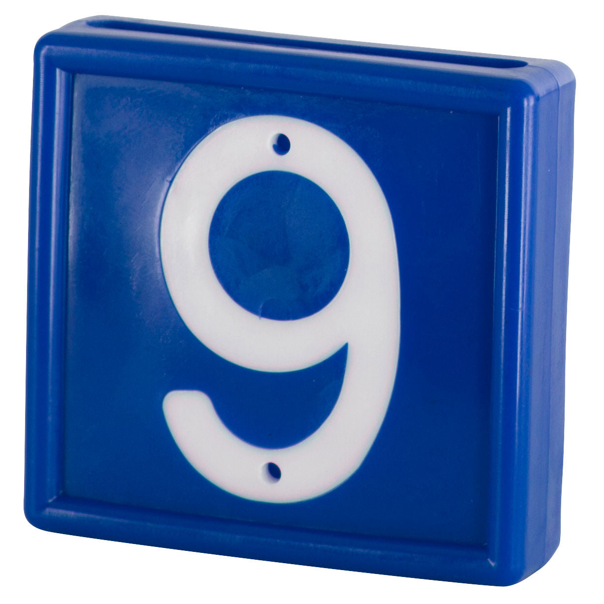 Številčnica, modra, št. 6 + 9, za zankanje
