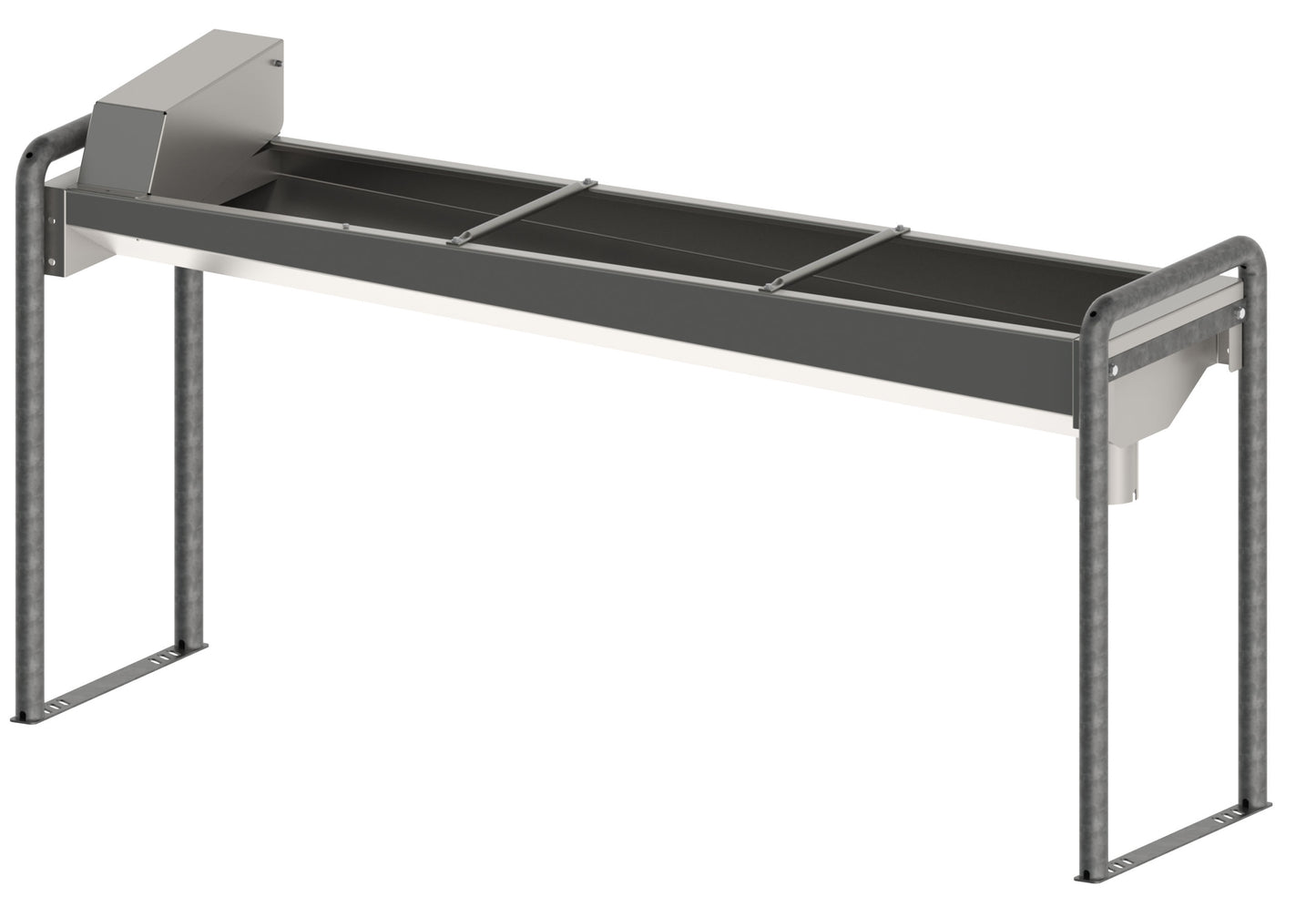 NAPAJALNO korito ogrevano talno 100cm - inox