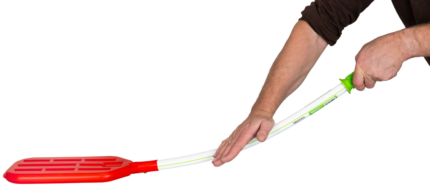 Veslo za prašiče rdeče 103 cm, PP ročaj