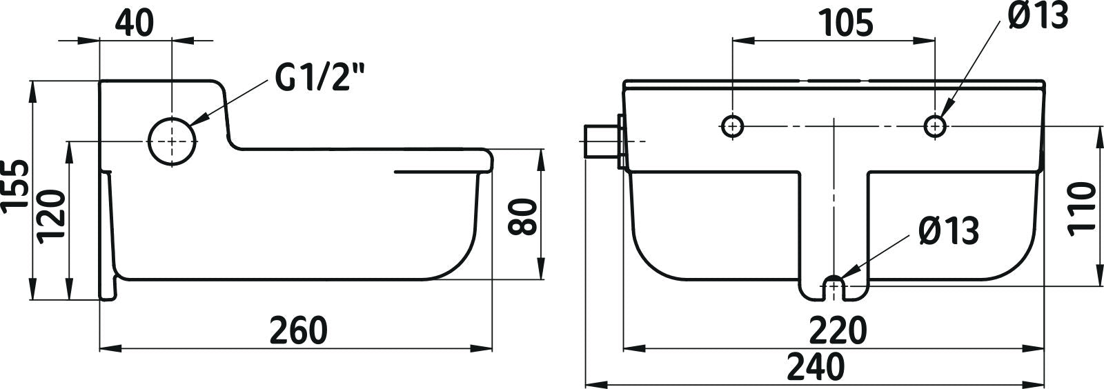 NAPAJALNIK s plovcem - 2l