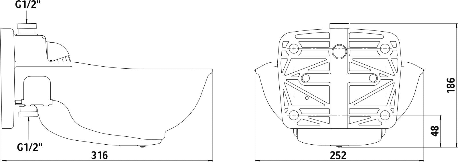 NAPAJALNIK HP20 ogrevan - cev. vent 230V/31W