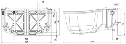NAPAJALNIK S30 s plovcem PVC - 5l