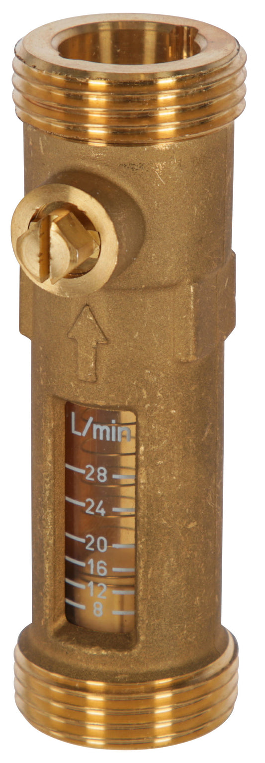 Indikator pretoka s plovcem, prikljucek DN25 G1".