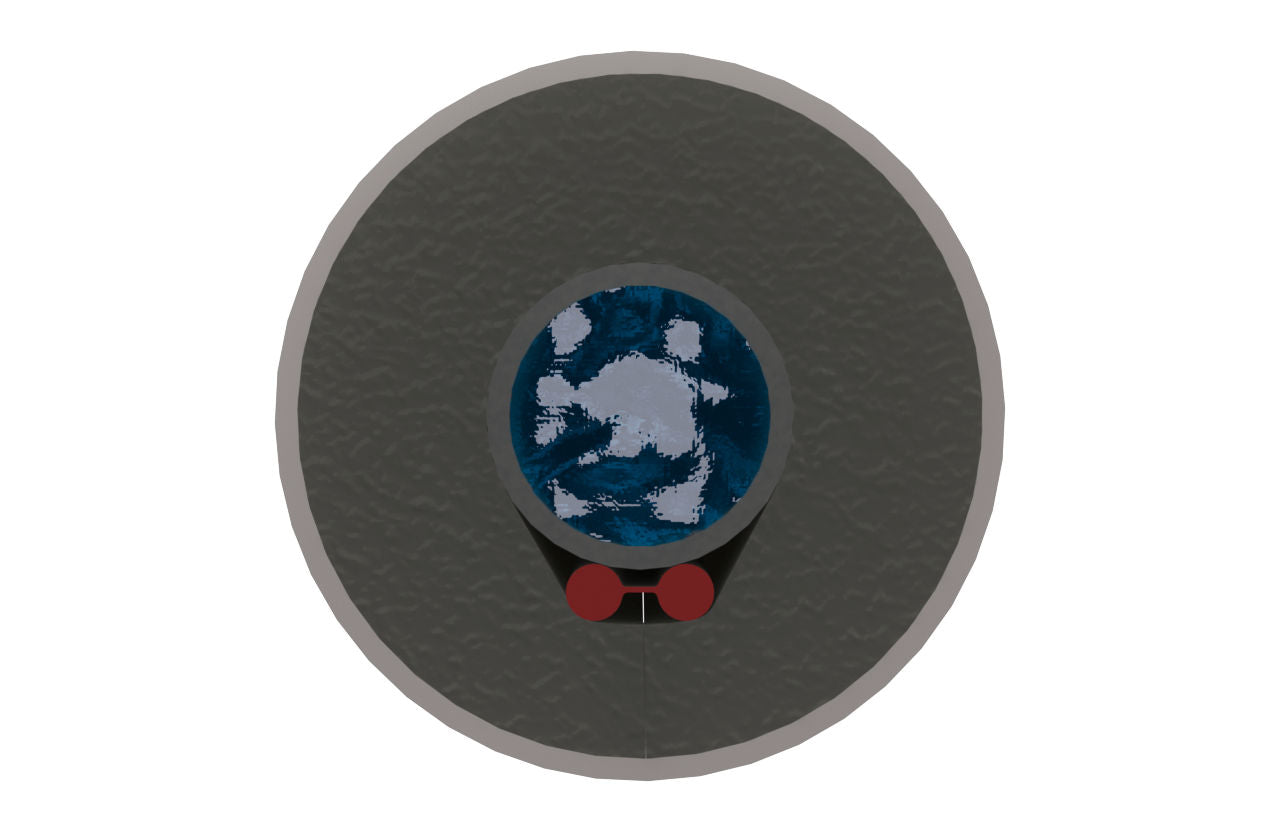KABEL grelni s termost. Frost - 230V /  1m