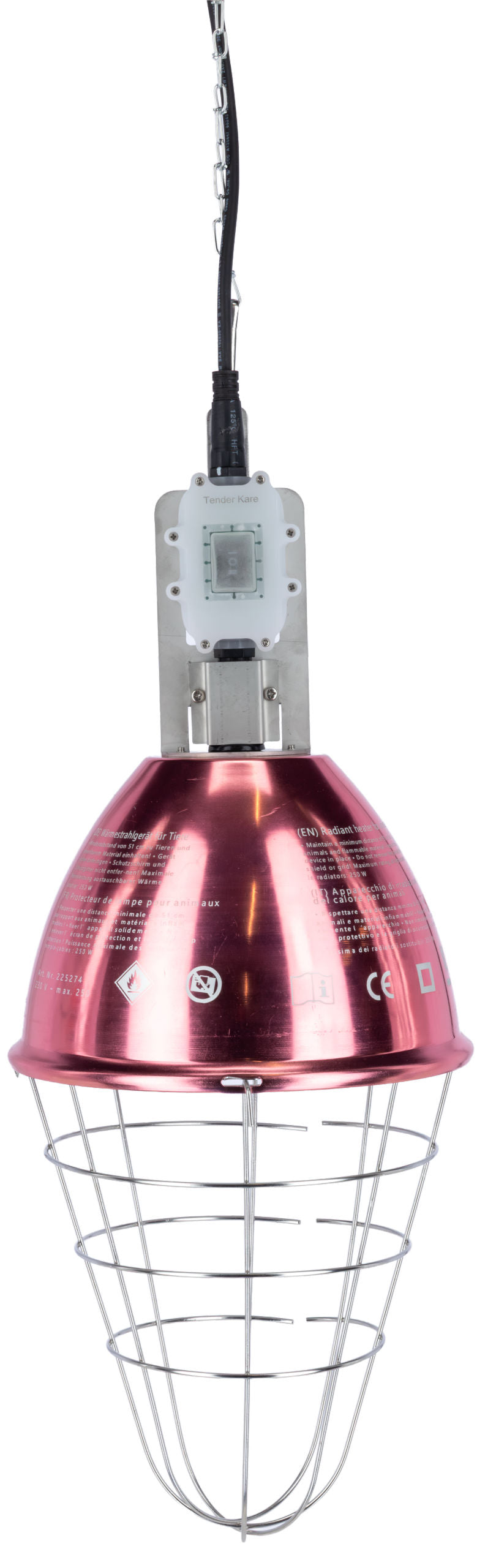Toplotni sevalnik Splash IPX7 vodotesna, 250 W
