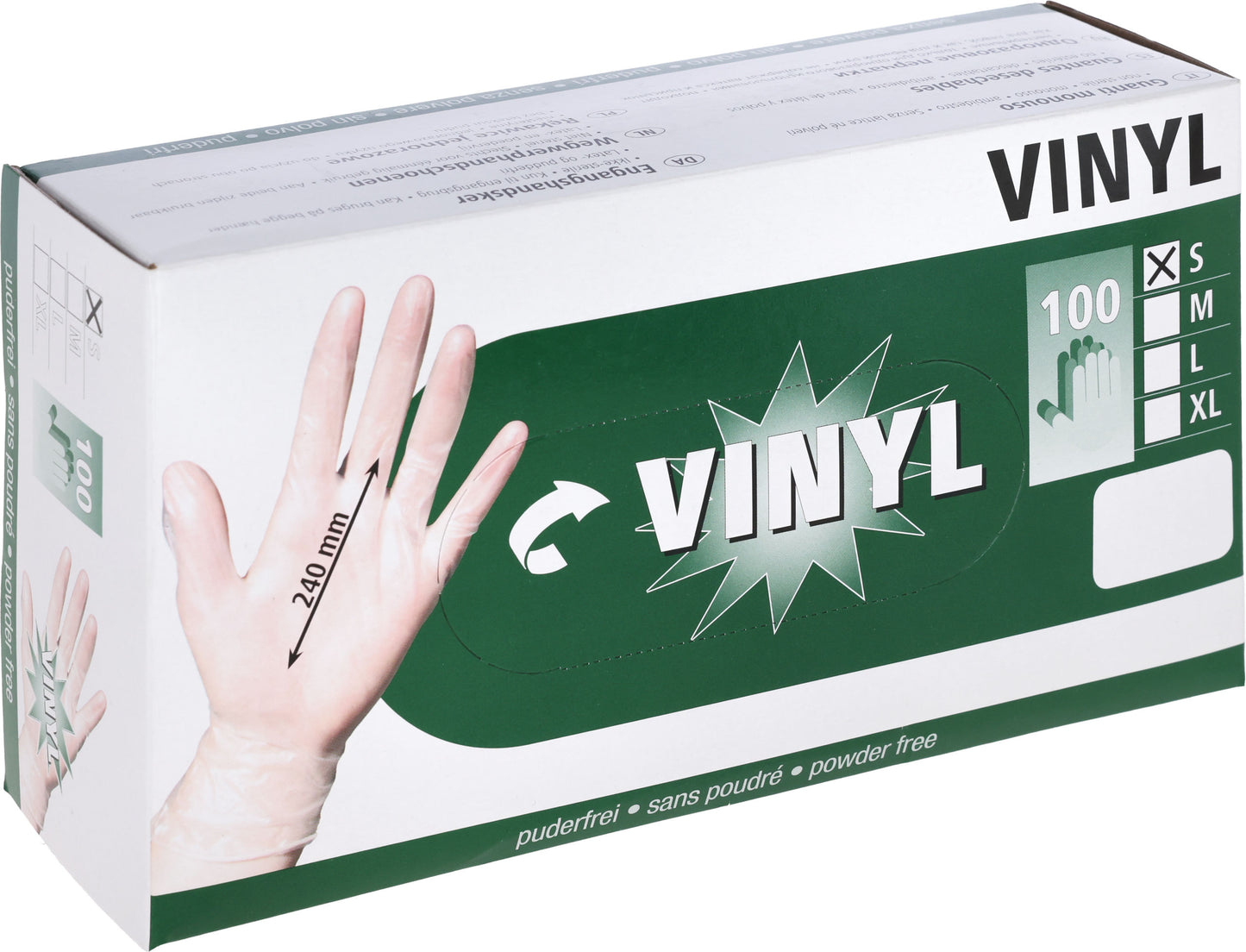ROKAVICE veterinarske 24cm Vinyl XL (100kos)