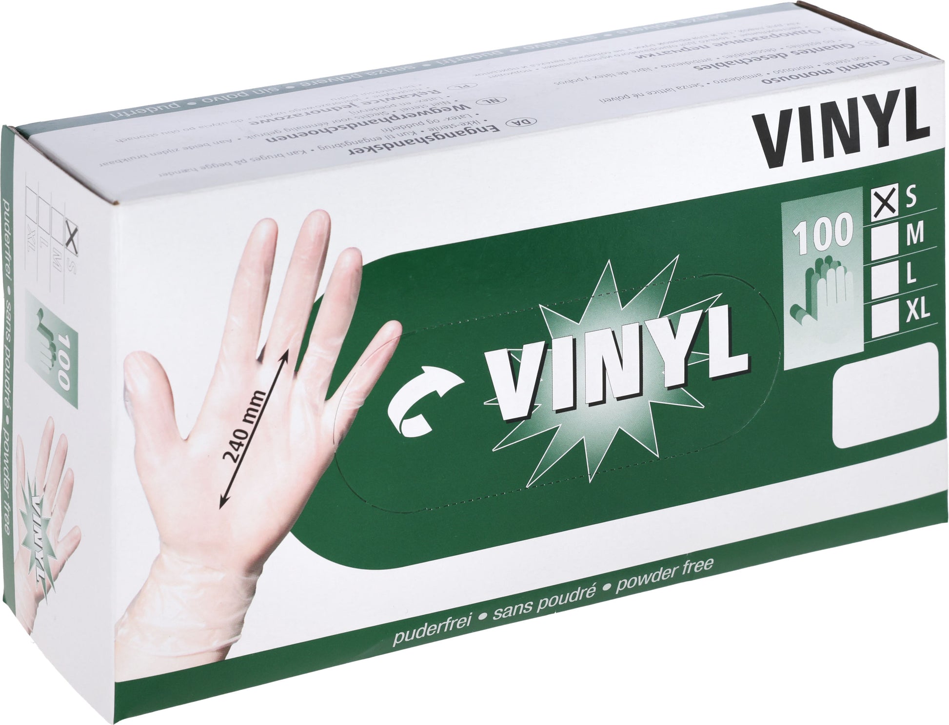 ROKAVICE veterinarske 24cm Vinyl XL (100kos)