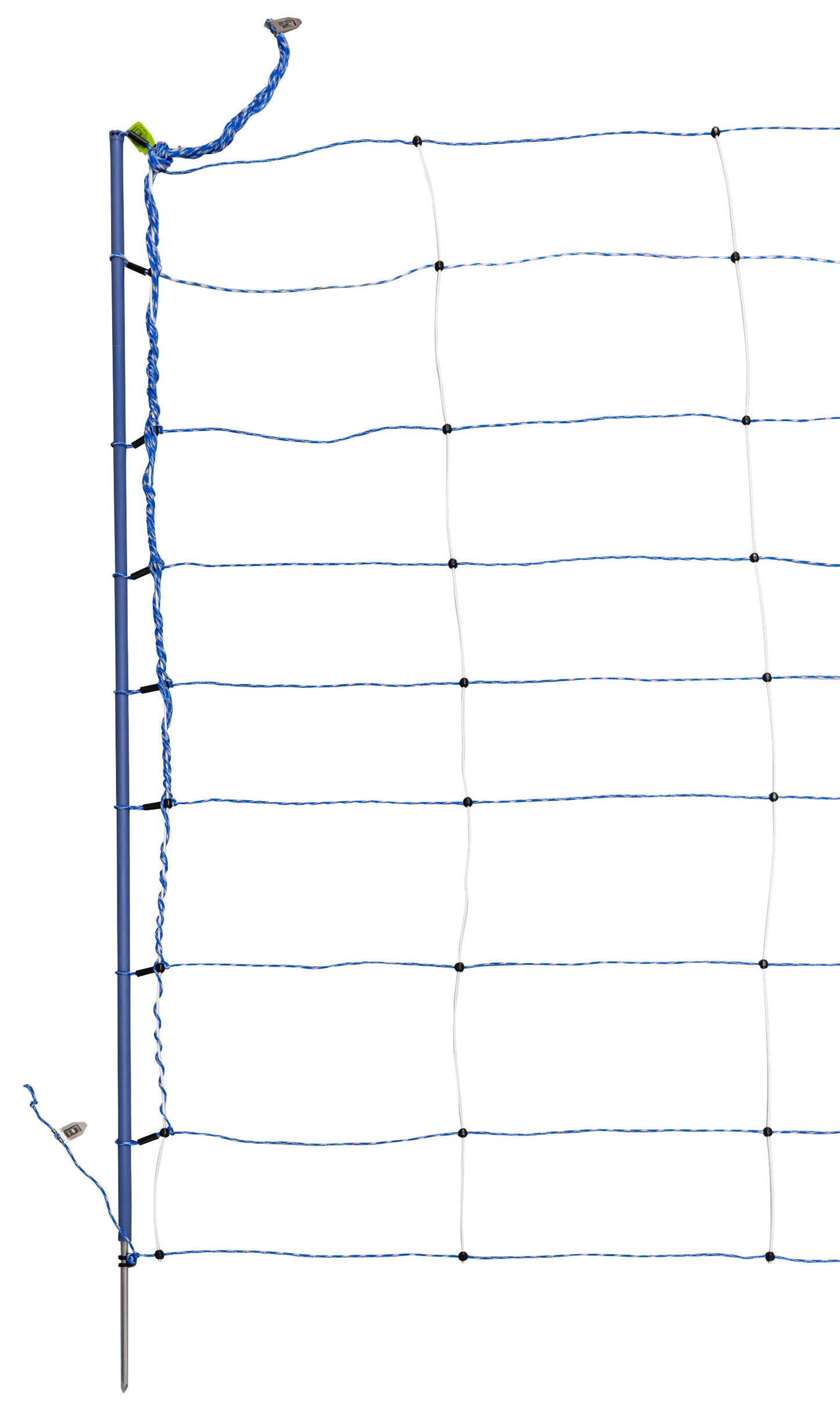TitanNet Premium, plet., 50 m modra/bela, 122cm, enojna kon.