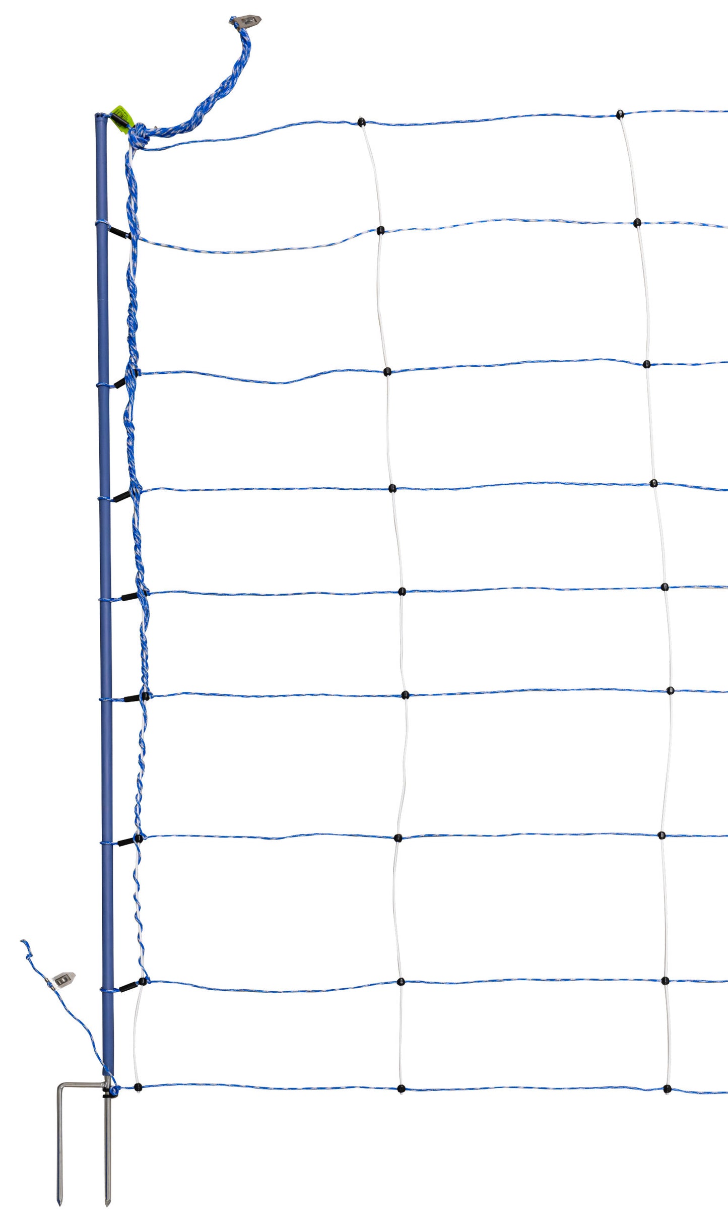 TitanNet Premium, plet., 50 m modra/bela, 122cm, dvojna kon.
