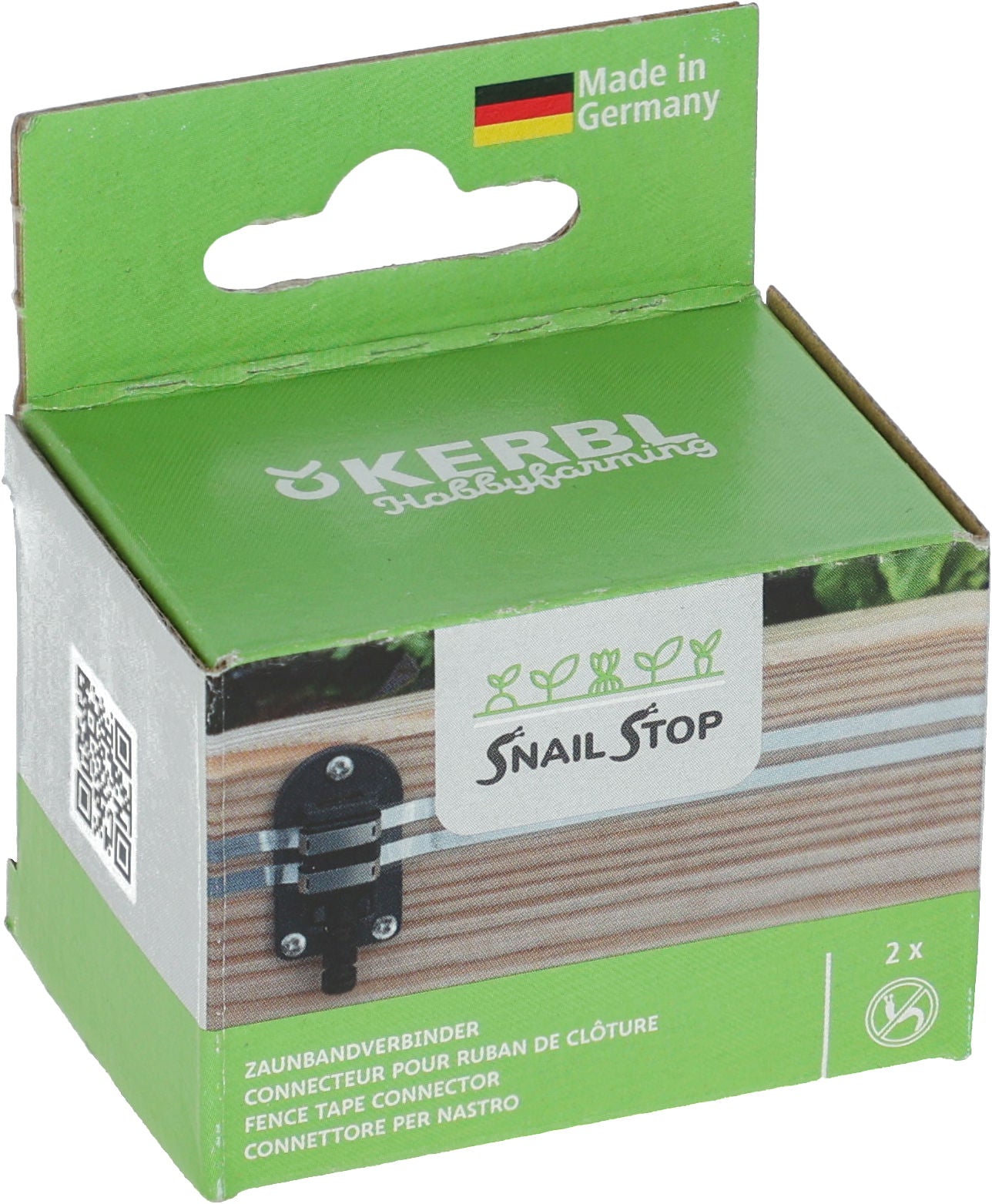 SnailStop prikljucek za trak za ograjo 2 kosa elektricna