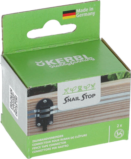 SnailStop prikljucek za trak za ograjo 2 kosa elektricna