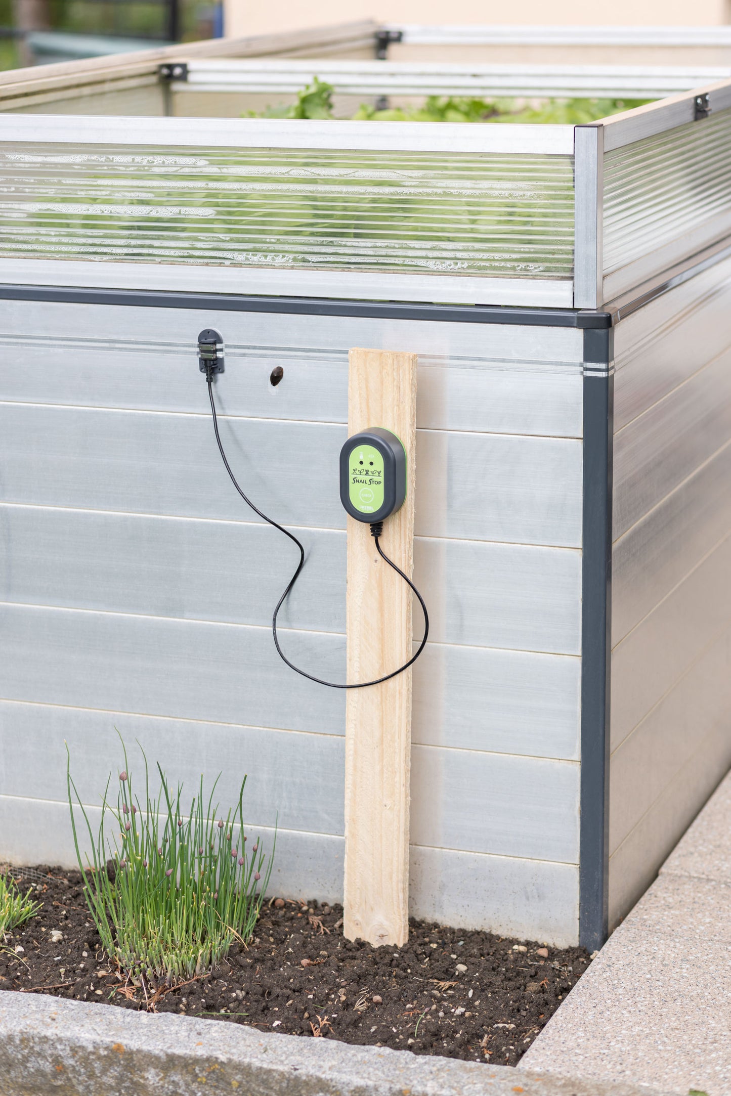 SnailStop zacetni set elektricna ograja proti polžem