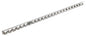 LETVICA s kavlji za PVC trak - inox 150cm