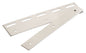 LETEV pritrdilna za PVC trak - inox 20cm