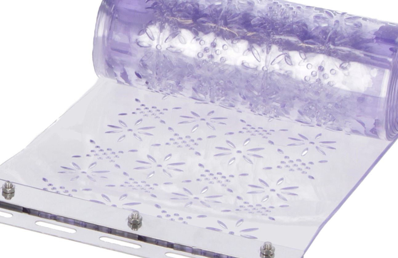 SET 5 PVC trakov za vrata  proti mrcesu 30cm x 225cm