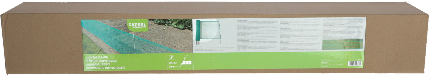 Univerzalna ograja, 80 cm, 20 m, zelena