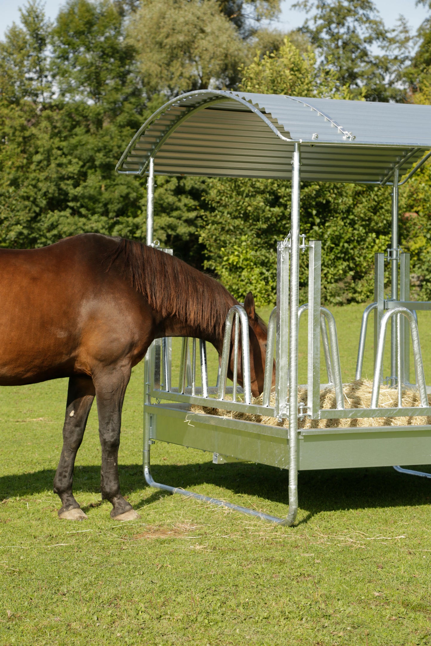 JASLI za bale za 12 živali - 2,3×2,3×2,5m standard
