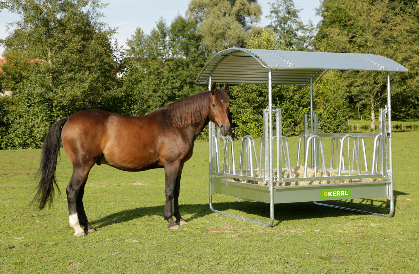 JASLI za bale za 12 živali - 2,3×2,3×2,5m standard