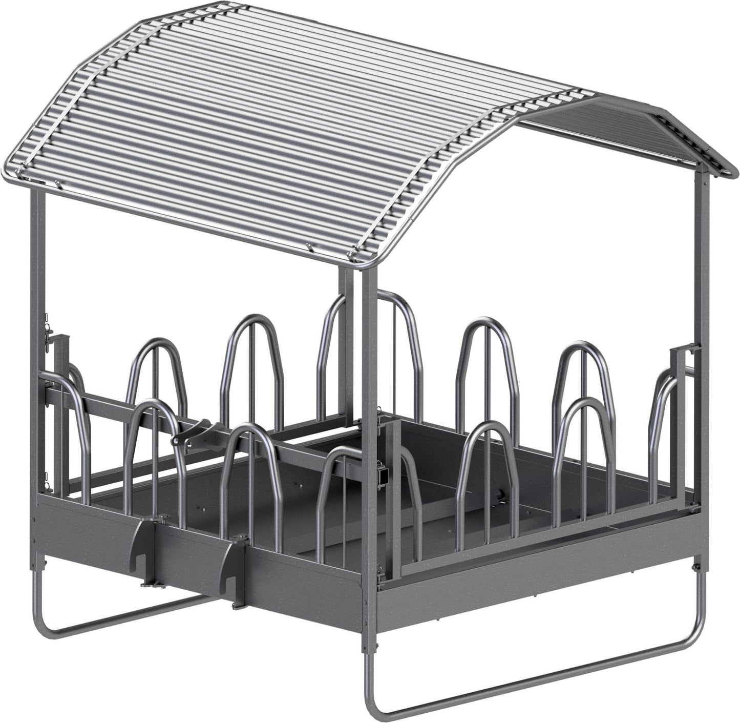 JASLI za bale za 12 živali - 2,3×2,3×2,5m standard