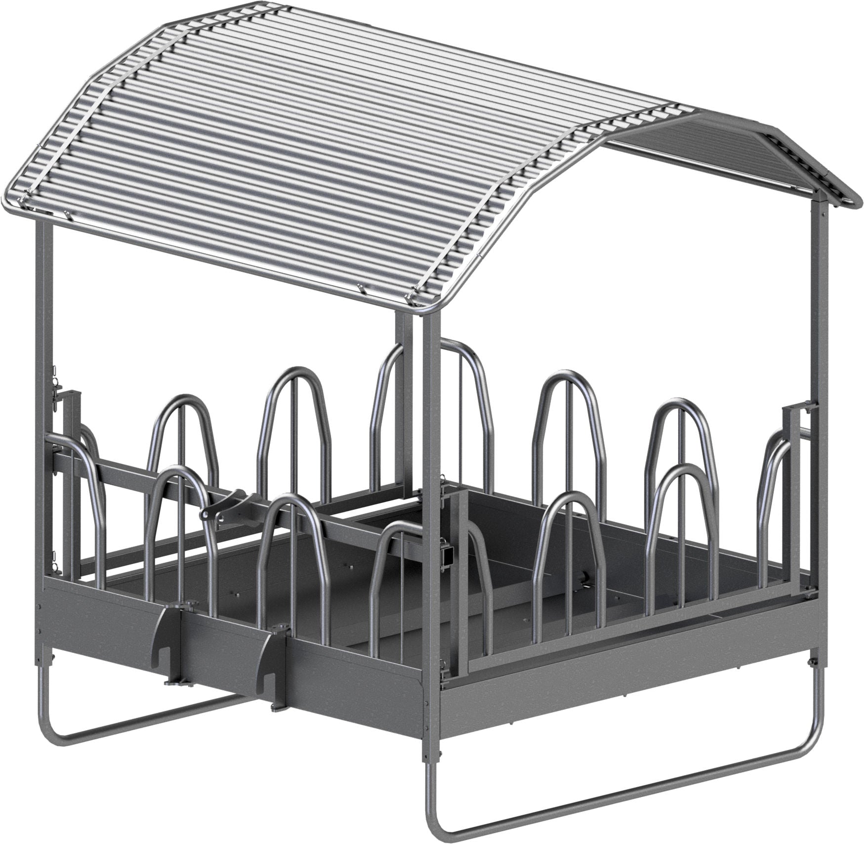 JASLI za bale za 12 živali - 2,3×2,3×2,5m standard