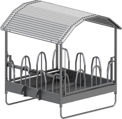 JASLI za bale za 12 živali - 2,3×2,3×2,5m standard