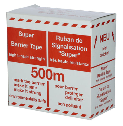 TRAK za oznacevanje rdec/bel 80mm - 500m