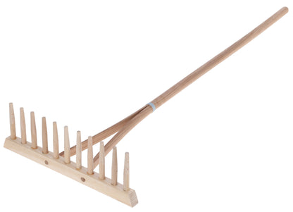 Lesene grablje mini z ročajem