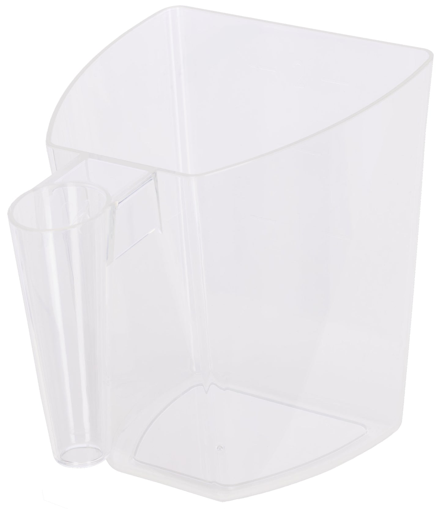 Lopata za krmo, 2 kg, prozorna