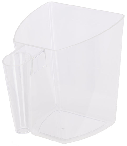 Lopata za krmo, 2 kg, prozorna