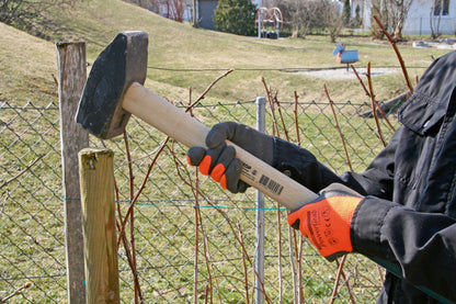 PowerGrab Thermo vel. 7 oranžn Pletene rokavice lateks s podl
