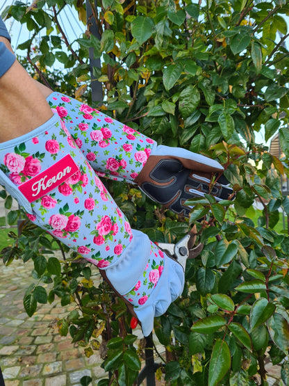ROKAVICE Rose Garden dolge modre -  8