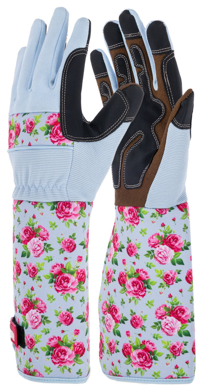 ROKAVICE Rose Garden dolge modre -  8
