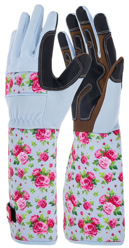 ROKAVICE Rose Garden dolge modre -  8