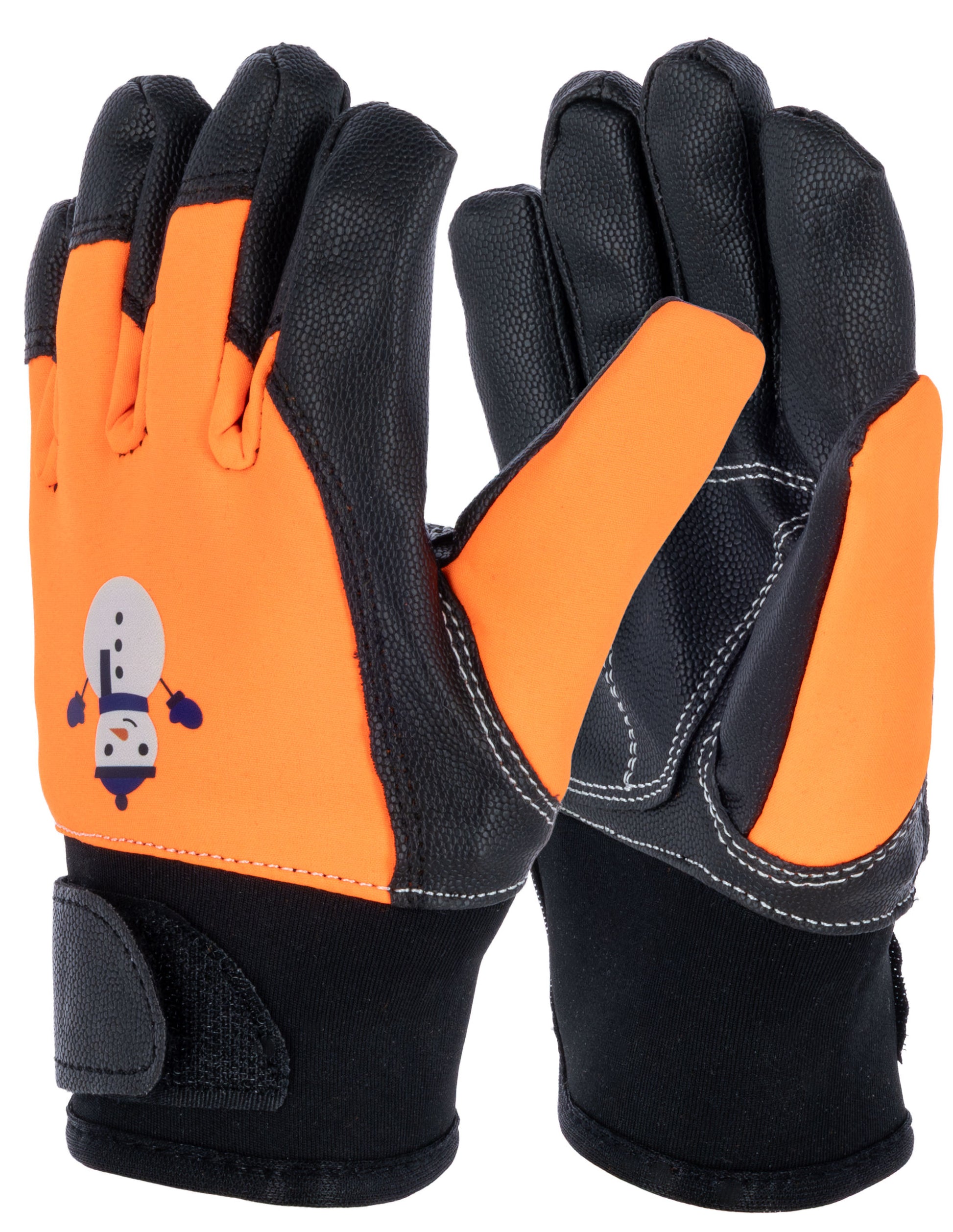ROKAVICE Mini zimske neon/crne  4 - 6
