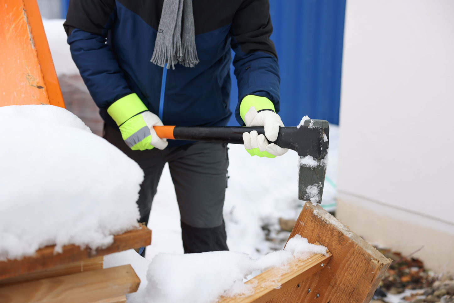Zimske rokavice Neon kozje usnje, vel. 10/XL