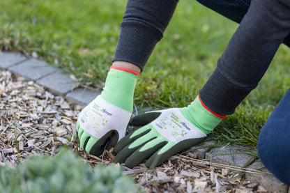 Rokavice Allround recycled univerzalna zeleno-bela