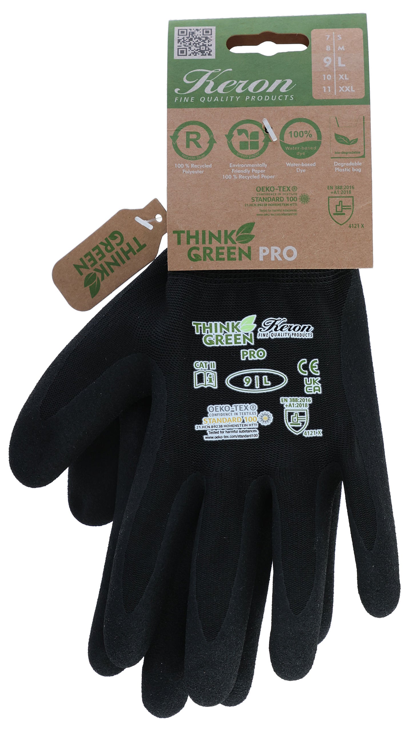 Rokavice Pro recycled nitrilna pena, velikost 7/S